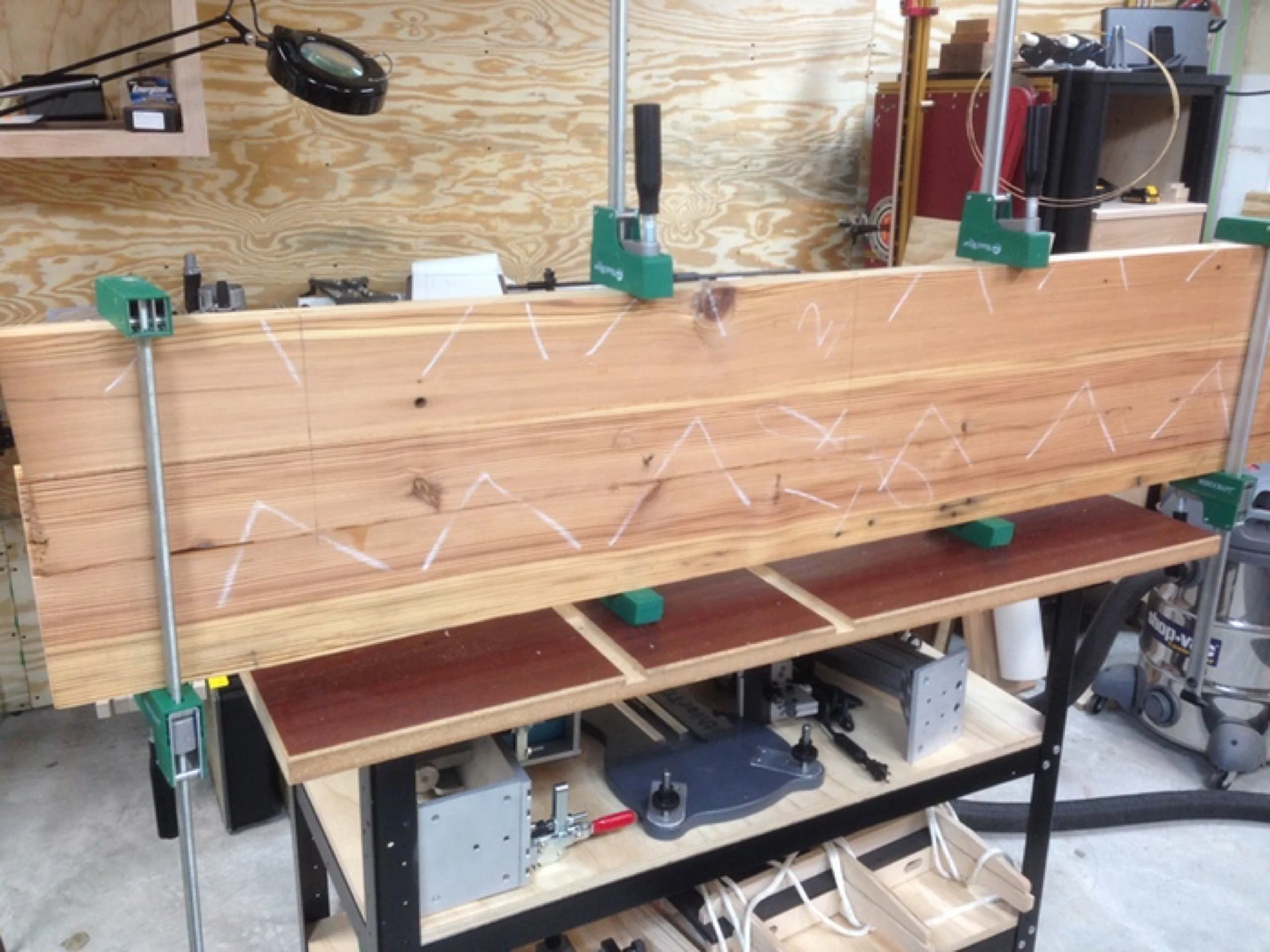 Glue-up and Clamping