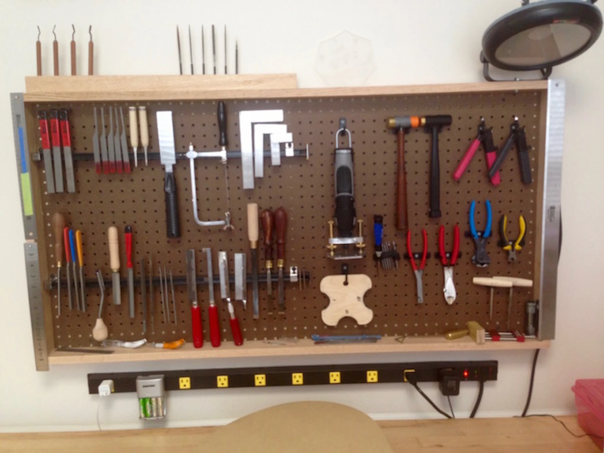 Completed Tool Rack